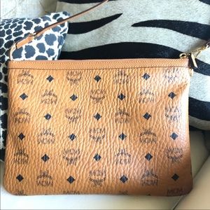 MCM Visetos pouch! Bought at Saks Fifth Ave NWOT